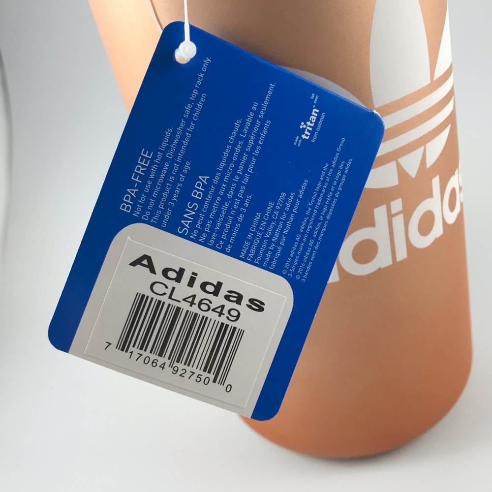 Adidas Originals gold water bottle 32oz / 1L - Picture 2 of 7
